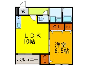 サフィ－ル　トモの物件間取画像